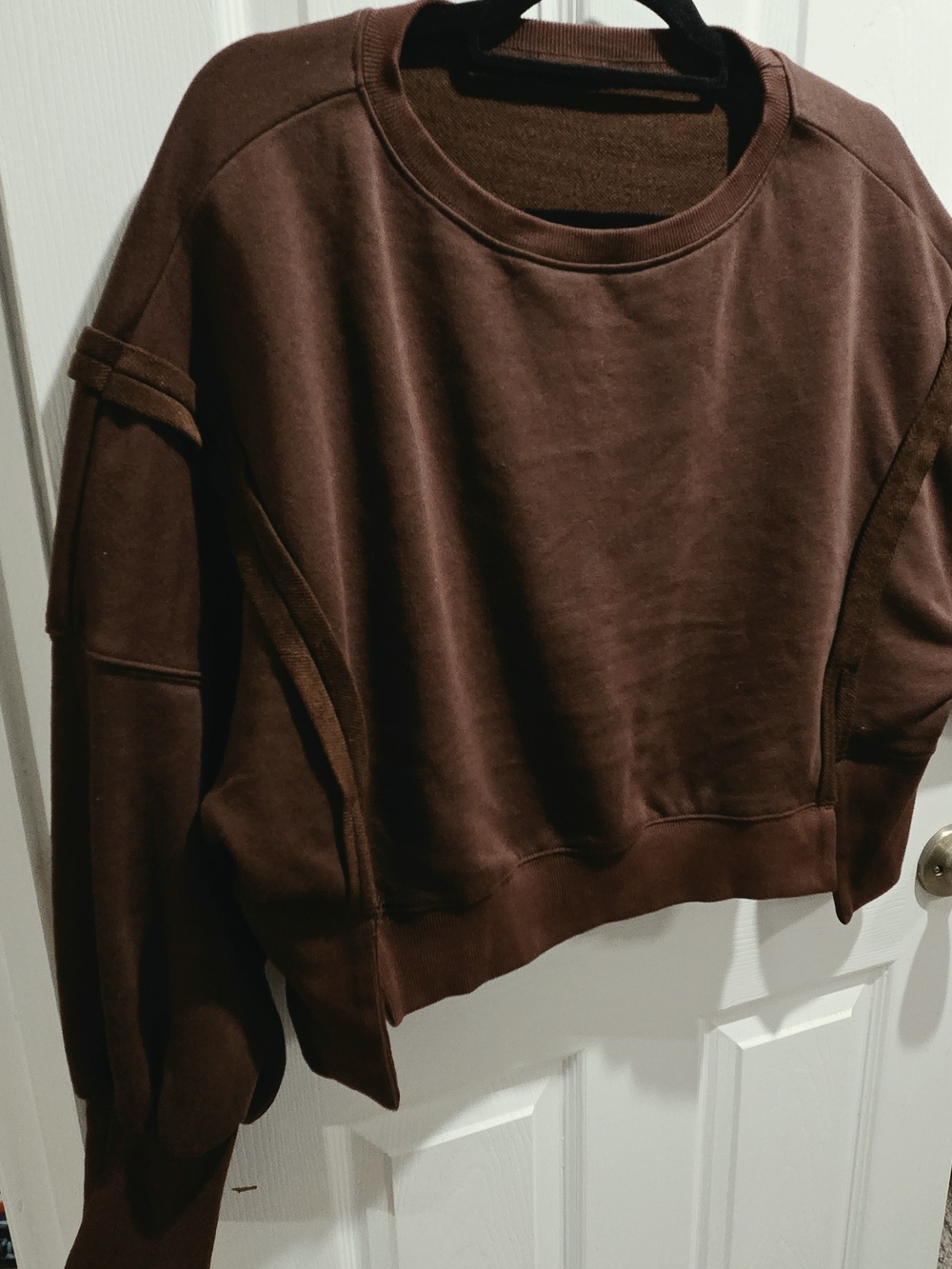 Source Unknown Brown Women's Crewneck Sweatshirt